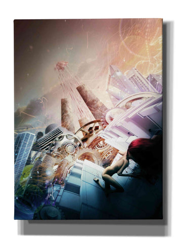 Image of 'Runaway' by Mario Sanchez Nevado, Canvas Wall Art,Size A Portrait