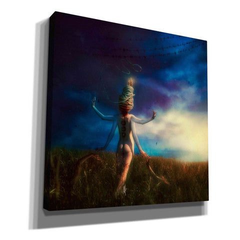 Image of 'Scarecrow' by Mario Sanchez Nevado, Canvas Wall Art,Size 1 Square