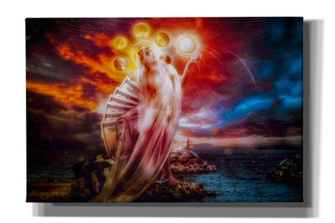 Image of 'St. Mary of Coins' by Mario Sanchez Nevado, Canvas Wall Art,Size A Landscape