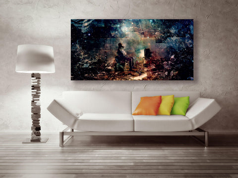 Image of 'The Noble Lie' by Mario Sanchez Nevado, Canvas Wall Art,Size 2 Landscape