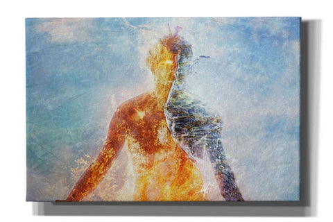 Image of 'Two Worlds' by Mario Sanchez Nevado, Canvas Wall Art,Size A Landscape
