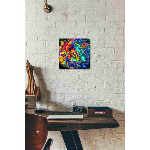 Image of 'Melting Pot' Canvas Wall Art,12x12
