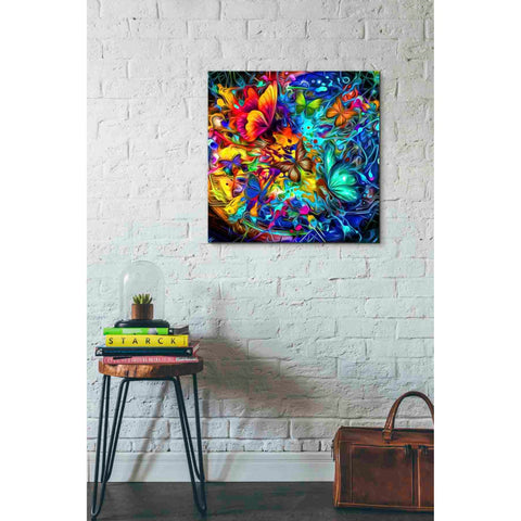 Image of 'Melting Pot' Canvas Wall Art,26x26