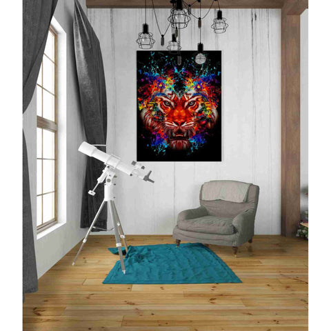 Image of 'Dubtiger' Canvas Wall Art,26x34