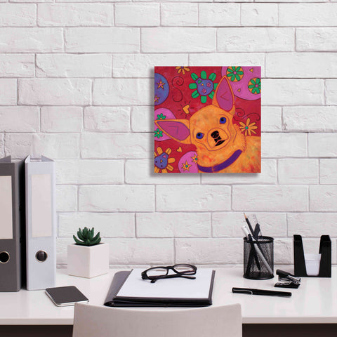 Image of 'Bandito Mexicano' by Angela Bond Giclee Canvas Wall Art,12x12