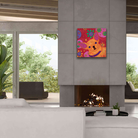 Image of 'Bandito Mexicano' by Angela Bond Giclee Canvas Wall Art,26x26