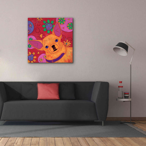 Image of 'Bandito Mexicano' by Angela Bond Giclee Canvas Wall Art,37x37