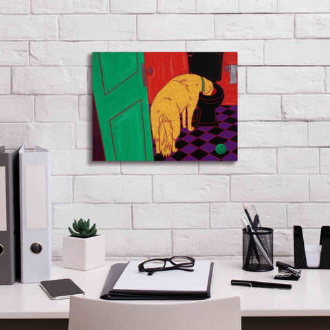 Image of 'Drinking Problem' by Angela Bond Giclee Canvas Wall Art,16x12