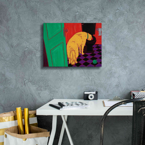 Image of 'Drinking Problem' by Angela Bond Giclee Canvas Wall Art,16x12