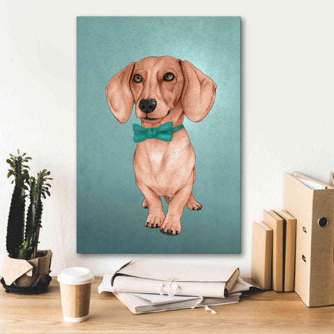 Image of 'The Wiener Dog' by Barruf Giclee Canvas Wall Art,18x26