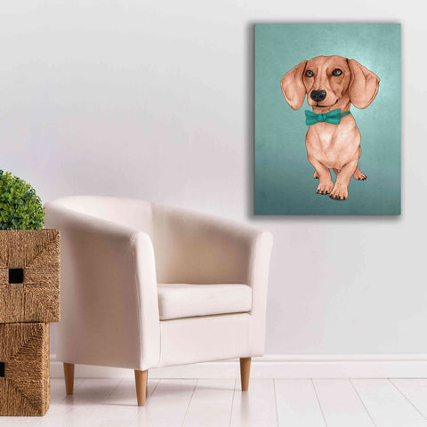 Image of 'The Wiener Dog' by Barruf Giclee Canvas Wall Art,26x34