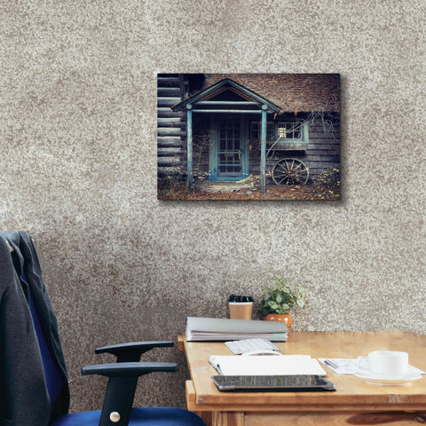 Image of 'Door to the Past' by Michael Broom Giclee Canvas Wall Art,24x20