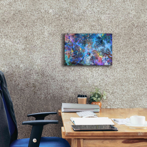 Image of 'Dreaming up to the Trees' by Michael Broom Giclee Canvas Wall Art,18x12