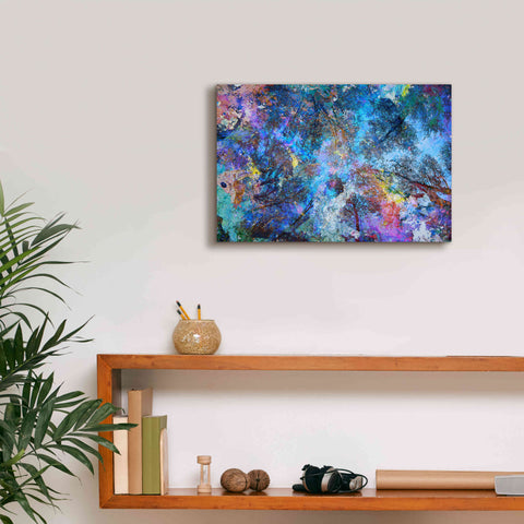 Image of 'Dreaming up to the Trees' by Michael Broom Giclee Canvas Wall Art,18x12