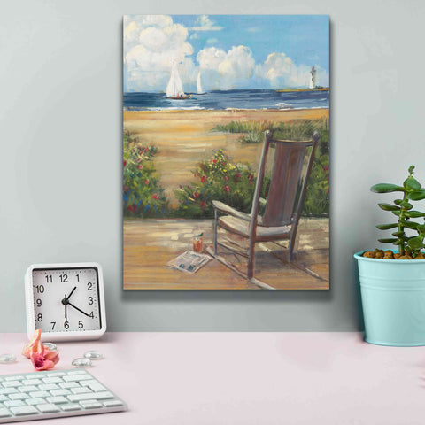 Image of 'By The Sea II' by Carol Rowan, Giclee Canvas Wall Art,12x16