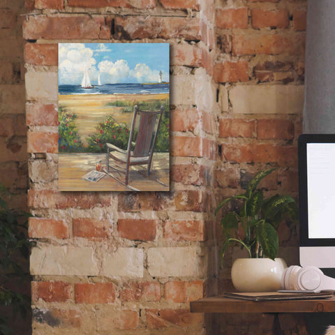 Image of 'By The Sea II' by Carol Rowan, Giclee Canvas Wall Art,12x16