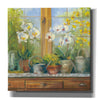 'Gardeners Table Orchids' by Carol Rowan, Giclee Canvas Wall Art
