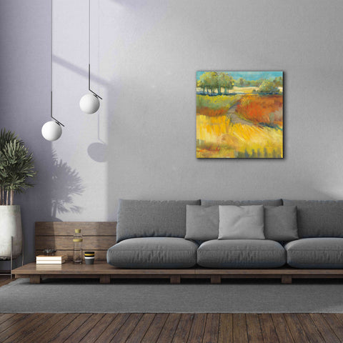Image of 'Late Summer Landscape II' by Carol Rowan, Giclee Canvas Wall Art,37x37