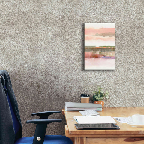 Image of 'Influence Of Line And Color Crop' by Mike Schick, Giclee Canvas Wall Art,12x18