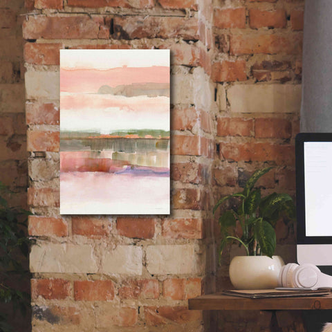 Image of 'Influence Of Line And Color Crop' by Mike Schick, Giclee Canvas Wall Art,12x18