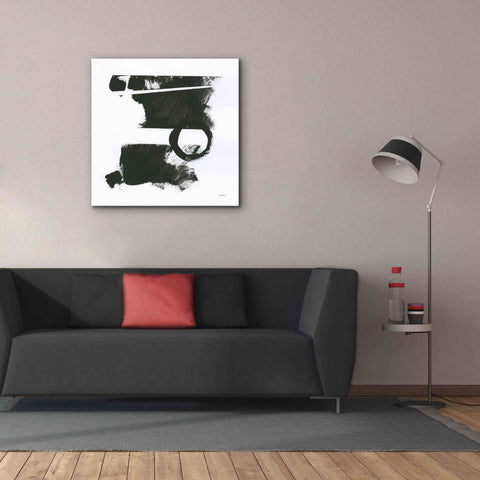 Image of 'Gold And Black Elements XVII' by Mike Schick, Giclee Canvas Wall Art,37x37