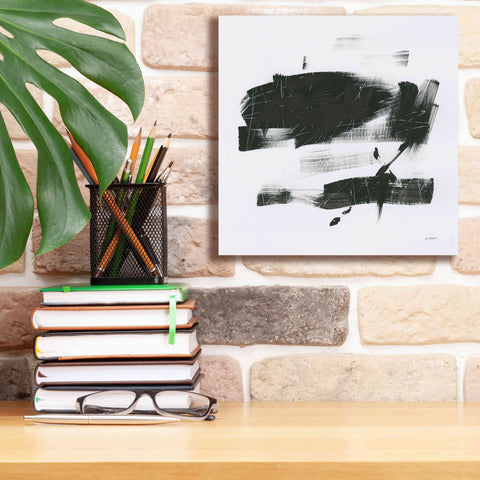 Image of 'Gold And Black Elements XX' by Mike Schick, Giclee Canvas Wall Art,12x12