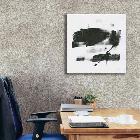 Image of 'Gold And Black Elements XX' by Mike Schick, Giclee Canvas Wall Art,26x26