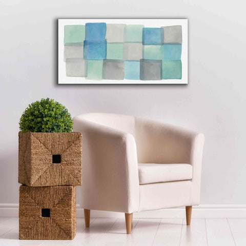 Image of 'Overlap III' by Mike Schick, Giclee Canvas Wall Art,40x20