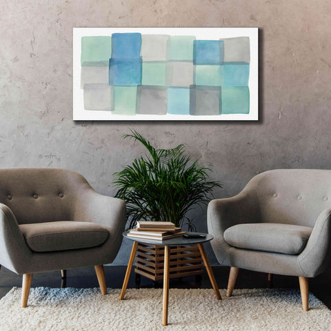Image of 'Overlap III' by Mike Schick, Giclee Canvas Wall Art,60x30