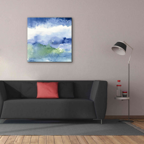 Image of 'Midnight At The Lake III' by Mike Schick, Giclee Canvas Wall Art,37x37