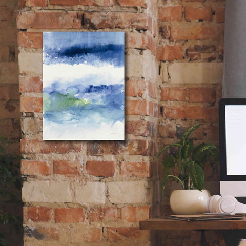 Image of 'Midnight At The Lake' by Mike Schick, Giclee Canvas Wall Art,12x16