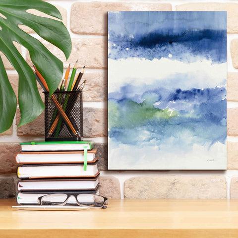 Image of 'Midnight At The Lake' by Mike Schick, Giclee Canvas Wall Art,12x16