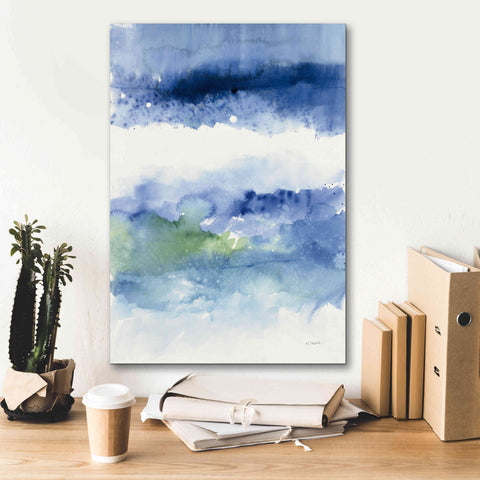 Image of 'Midnight At The Lake' by Mike Schick, Giclee Canvas Wall Art,18x26