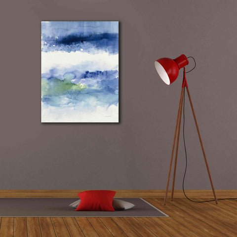 Image of 'Midnight At The Lake' by Mike Schick, Giclee Canvas Wall Art,26x34