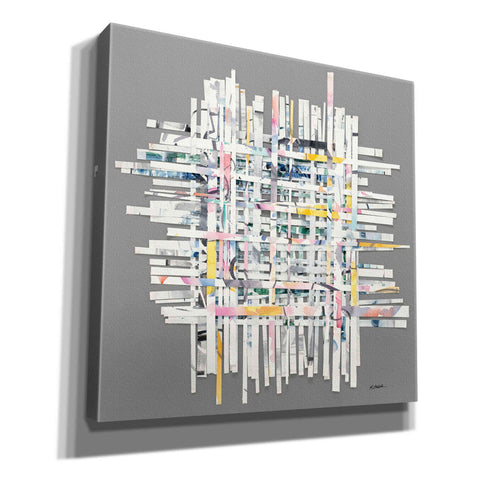 Image of 'New Morning On Gray' by Mike Schick, Giclee Canvas Wall Art