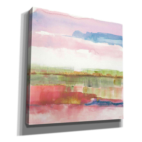 Image of 'Influence Of Line And Color Gold Bright' by Mike Schick, Giclee Canvas Wall Art