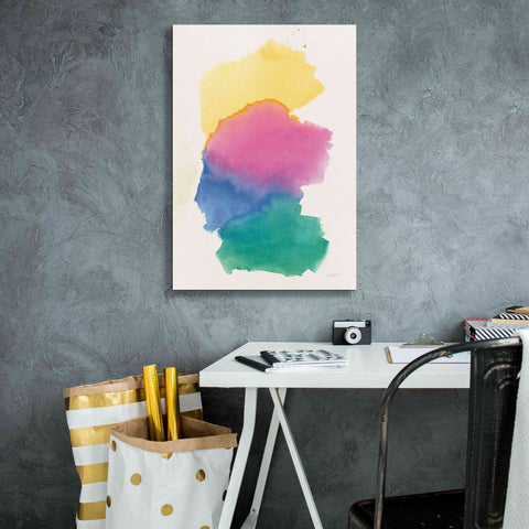 Image of 'Colorburst II' by Mike Schick, Giclee Canvas Wall Art,18x26
