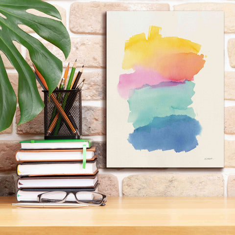 Image of 'Colorburst I' by Mike Schick, Giclee Canvas Wall Art,12x16