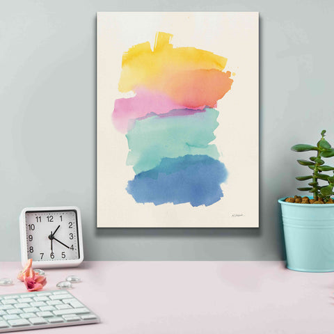 Image of 'Colorburst I' by Mike Schick, Giclee Canvas Wall Art,12x16