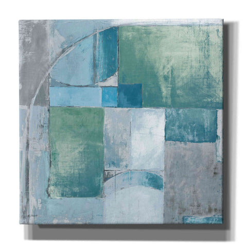 Image of 'Trans Blues Before Sunrise' by Mike Schick, Giclee Canvas Wall Art