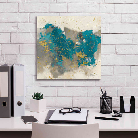 Image of 'Gray Matter Cream II' by Mike Schick, Giclee Canvas Wall Art,18x18