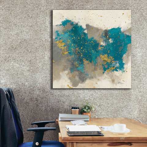 Image of 'Gray Matter Cream II' by Mike Schick, Giclee Canvas Wall Art,37x37