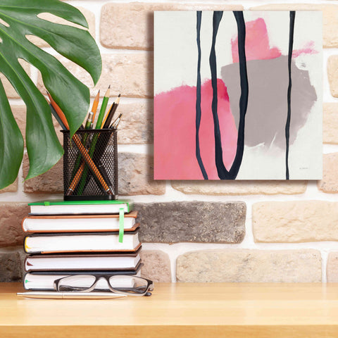 Image of 'Somersault I' by Mike Schick, Giclee Canvas Wall Art,12x12