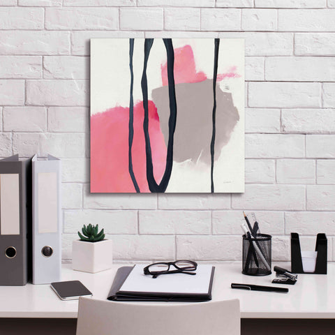 Image of 'Somersault I' by Mike Schick, Giclee Canvas Wall Art,18x18