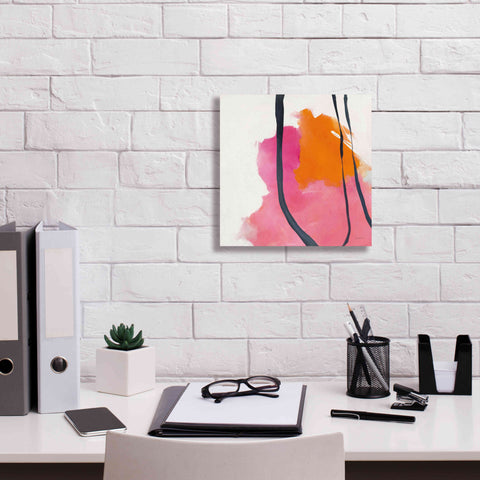 Image of 'Somersault II' by Mike Schick, Giclee Canvas Wall Art,12x12