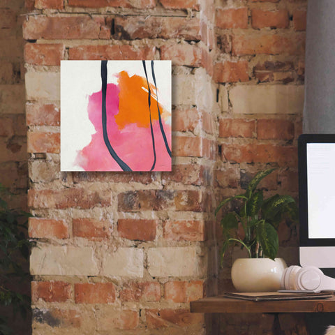 Image of 'Somersault II' by Mike Schick, Giclee Canvas Wall Art,12x12