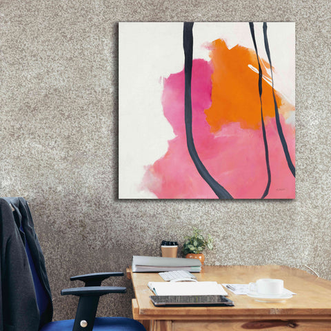 Image of 'Somersault II' by Mike Schick, Giclee Canvas Wall Art,37x37