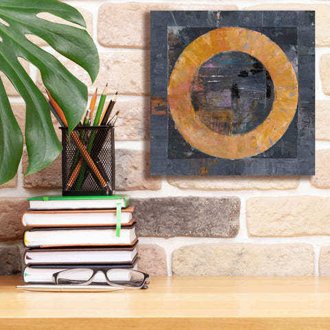 Image of 'Roundabout' by Mike Schick, Giclee Canvas Wall Art,12x12