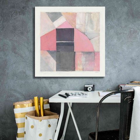 Image of 'Blushing Bride' by Mike Schick, Giclee Canvas Wall Art,26x26