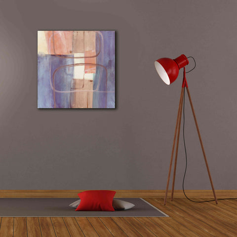 Image of 'Passage II Blush Purple' by Mike Schick, Giclee Canvas Wall Art,26x26